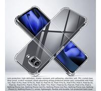 Étui de téléphone anti-chute transparent compatible avec Pixel 10a, Pixel 10 Pro, Pixel 10 Pro XL, Pixel 10, Pixel 9A 5G, Pixel 9 Pro XL, Pixel 9 Pro, Pixel 9, Pixel 8a 5G, Pixel 8a, Pixel 8 Pro, Pixe