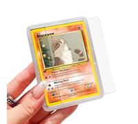 Étui de téléphone avec affichage de cartes/photo pour appareil Magsafe | TCG/Picture Display Top Loaders & Sleeves | Compatible cartes Pokémon, sport, une pièce, magique (côté droit, transparent, sans