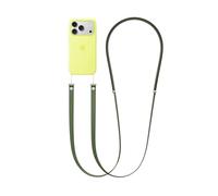 Étui de téléphone avec bandoulière magnétique et cordon multifonctionnel for iPhone 17 Pro Max(Green)