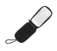 étui de téléphone avec sacoche de moto transparente Etikettank, fixation robuste, fenêtre pour poche