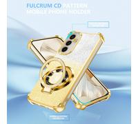 Étui de téléphone avec support magnétique et paillettes, antichoc/en TPU avec bords souples, protection de luxe anti-poussière avec coins renforcés, compatible avec Samsung Galaxy S24 Ultra/S24 Plus/S