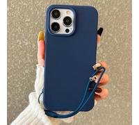 Étui de téléphone bonbon minimaliste de couleur unie avec grand trou, étui de téléphone créatif mat résistant aux chocs compatible avec Apple 11 12 13 14 15 16 Plus 13 Pro Max XR 16 14 Plus 14 Pro Max