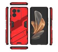 Étui de téléphone compatible avec Vivo S17e 5G Coque mince avec béquille Compatible avec PC et étui Compatible avec téléphone en TPU, étui de protection robuste antichoc avec étui prot g