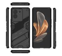 Étui de téléphone compatible avec Vivo S17e 5G Coque mince avec béquille Compatible avec PC et étui Compatible avec téléphone en TPU, étui de protection robuste antichoc avec étui prot g