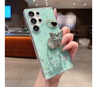 Étui de téléphone de luxe avec nœud papillon et paillettes, compatible avec 6/7/8/X/XS/XR/11/12/13/14/15/16/16e, compatible avec Samsung Galaxy S22/23/24/25/S24 FE/S25 EDGE, A04/05/06/A14/A15/A16/A24/