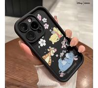 Étui de téléphone Disney Winnie l'ourson Fleurs de cerisier, convient pour les séries iPhone 17/17 Pro/17 Pro Max/17 Air/16/15/14/13/12/11/X. Étui iPhone 17 Pro Max, étui iPhone 17 Pro, étui iPhone 17