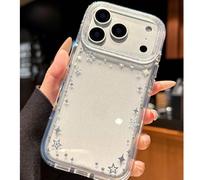 Étui de téléphone élégant et coloré avec strass en cristal Star Dopamine, compatible avec iPhone 16 Pro Max, 15 nouveau modèle, 16, 13, 14, 15 Pro, coque de protection transparente anti-chute pour fem
