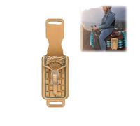 Étui de téléphone en cuir pour l'équitation, support de téléphone équestre de style occidental avec boucle de ceinture, pochette de téléphone mains libres pour cyclistes, compétition de sentier et