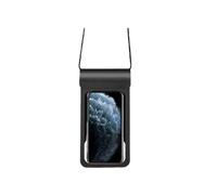Étui de téléphone étanche IPX8, taille universelle, triple TPU, fermeture éclair, fenêtre tactile, super étanche, design flottant, utilisation
