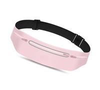 Étui de téléphone invisible en tissu résistant pour la course à pied, sac banane sans rebond, design pour les entraînements sportifs, sac banane réfléchissant, a, Taille unique