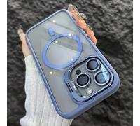 Étui de téléphone magnétique ultra-protecteur anti-chute, compatible avec iPhone Air 17 16/15/14/13/12/11 Pro Max Plus, avec support et protection de la lentille en verre arrière iPhone 12 Pro Max,iPh