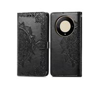 Coque pour Honor Magic 6 Lite Similicuir Noir