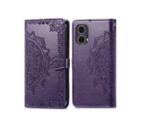 Etui de télephone Mandala pour Motorola Moto G85 - Violet