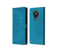 Etui de télephone Mandala pour Nokia 3.4 - Turquoise