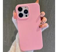 Étui de téléphone mat de couleur unie simple avec trou bonbon, compatible avec Apple 11 12 13 14 15 16 Plus, 13 Pro Max, XR, 16, 14 Plus, 14 Pro Max, 13 Pro Mini, 17 11,7p/8p,XR,XS Max,11 Pro Max,iPho