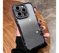 Étui de téléphone mode électroplaqué pailleté de strass de luxe compatible avec iPhone 17 16E 15 14 13 12 11 X XS Max XR Pro Plus, Galaxy A02S-A56, S20-S25, Note20, Honor Y9s-X9c, cadeau de printemps