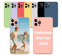 Étui de téléphone personnalisé pour iPhone 16 15 14 23 Mini Pro Max Plus Concevez Votre Propre étui Photo/Texte/Logo personnalisé Cadeau Unique pour la Famille et Les Amis