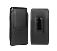 Étui de téléphone portable en cuir PU avec clip de ceinture pour Google Pixel 6a, 7, 7a, 5a, 4a 5G, 3a, iPhone 11 XR XS Max, Samsung Galaxy S21 FE, S21, S20, Note 10, A10s, Blu G9 Pro, TCL 30 Z (M)