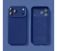 Étui de téléphone portable en silicone liquide de haute qualité compatible avec iPhone 17 Pro Max, 17 Pro, 17 Air, 17, 16, 15, 14, 13, 12, 11 Pro Max Plus. Revêtement doux, peau amicale, antichoc. iPh