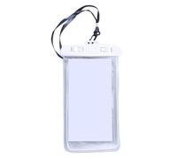 Étui de téléphone portable étanche - Flotte et sèche - Avec cordon tour de cou - Pour extérieur, croisière, piscine, vacances, natation, kayak, camping, randonnée, , pêche, Blanc., Siehe