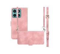 imoshion imoshion Etui de télephone portefeuille avec cordon Motorola Moto G57 Power Rose Rose