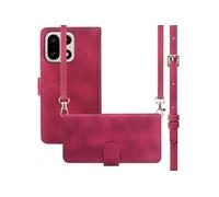 imoshion imoshion Etui de télephone portefeuille avec cordon OnePlus 15 Rouge Rouge