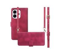 imoshion imoshion Etui de télephone portefeuille avec cordon Oppo Reno15 F (5G) Rouge Rouge