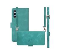imoshion Etui de télephone portefeuille avec cordon pour Samsung Galaxy A54 (5G) - Turquoise