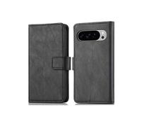 Etui de télephone portefeuille de luxe pour Google Pixel 10 Pro XL - Noir