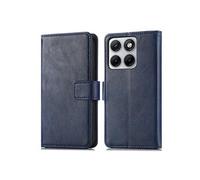 imoshion imoshion Étui de télephone portefeuille de luxe pour Motorola Edge 70 Fusion Bleu foncé Bleu foncé