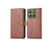 imoshion imoshion Étui de télephone portefeuille de luxe pour Motorola Edge 70 Marron Marron