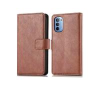 imoshion imoshion Étui de télephone portefeuille de luxe Motorola Moto G14 Marron Marron