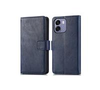 imoshion imoshion Étui de télephone portefeuille de luxe pour Oppo A6x (4G/5G) Bleu foncé Bleu foncé