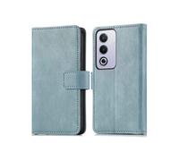 Etui de télephone portefeuille de luxe pour Oppo A80 5G - Bleu clair