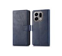 imoshion imoshion Étui de télephone portefeuille de luxe pour Oppo Find X9 Bleu foncé Bleu foncé