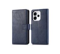 imoshion imoshion Étui de télephone portefeuille de luxe pour Oppo Reno15 F (5G) Bleu foncé Bleu foncé