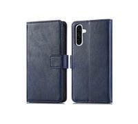 imoshion Étui de télephone portefeuille de luxe pour Samsung Galaxy A36 - Bleu foncé