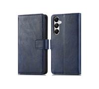 imoshion Étui de télephone portefeuille de luxe pour Samsung Galaxy S25 Plus - Bleu foncé