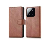 imoshion Étui de télephone portefeuille de luxe pour Xiaomi 14T Pro - Marron