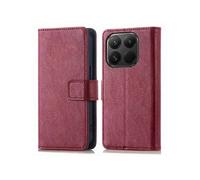 imoshion imoshion Étui de télephone portefeuille de luxe Xiaomi 15T Pro Bordeaux Rouge
