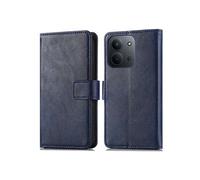 imoshion imoshion Étui de télephone portefeuille de luxe pour Xiaomi Redmi 15C (5G) Bleu foncé Bleu foncé