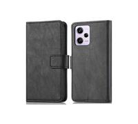 imoshion imoshion Etui de téléphone portefeuille Luxe Xiaomi Redmi Note 12 Pro Noir