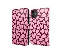 imoshion imoshion Étui de télephone portefeuille Design pour iPhone 12 (Pro) Hearty Blush Multicolore