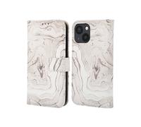 imoshion imoshion Étui de télephone portefeuille Design pour iPhone 13 Sandy Marble Multicolore