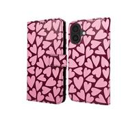 imoshion imoshion Étui de télephone portefeuille Design pour iPhone 16 Hearty Blush Multicolore