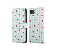 imoshion imoshion Étui de télephone portefeuille Design iPhone 17e / 16e Cherry Check Multicolore