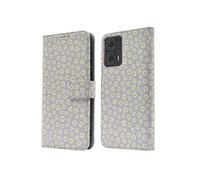 imoshion imoshion Étui de télephone portefeuille Design Motorola Moto G24 Power White Daisy Multicolore