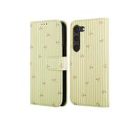 imoshion imoshion Étui de télephone portefeuille Design pour Samsung Galaxy S23 Garden Stripes Multicolore