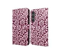 imoshion imoshion Étui de télephone portefeuille Design Samsung Galaxy S24 Bloom Love Blush Multicolore