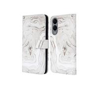 imoshion imoshion Étui de télephone portefeuille Design Samsung Galaxy S25 Edge Sandy Marble Multicolore